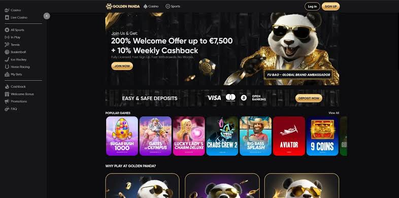 Golden Panda live casino
